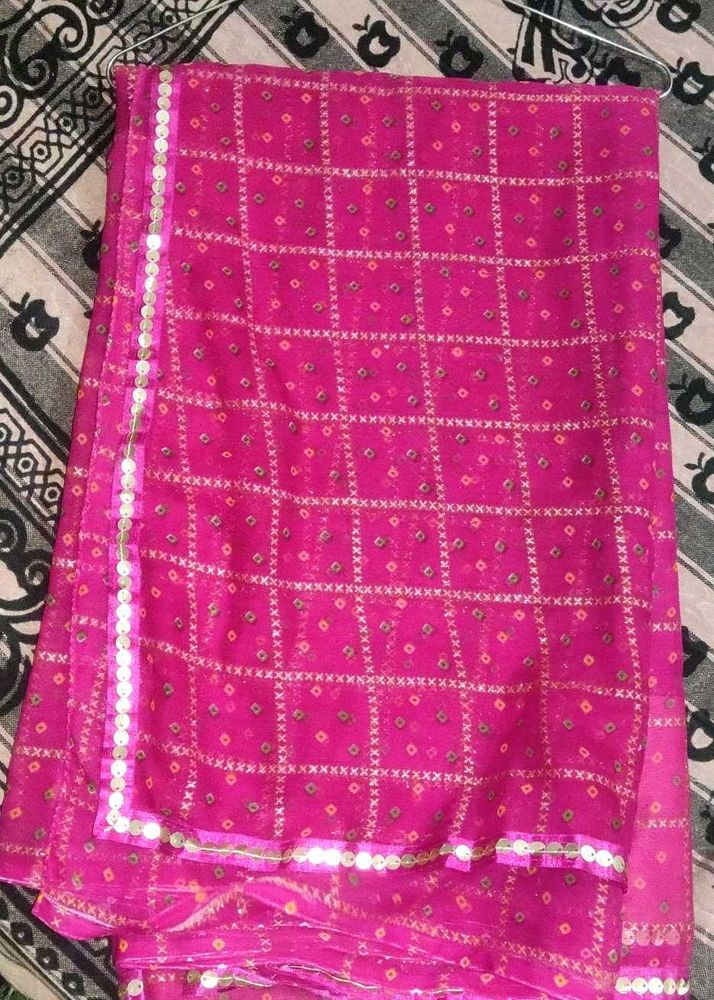 Pink Dupatta