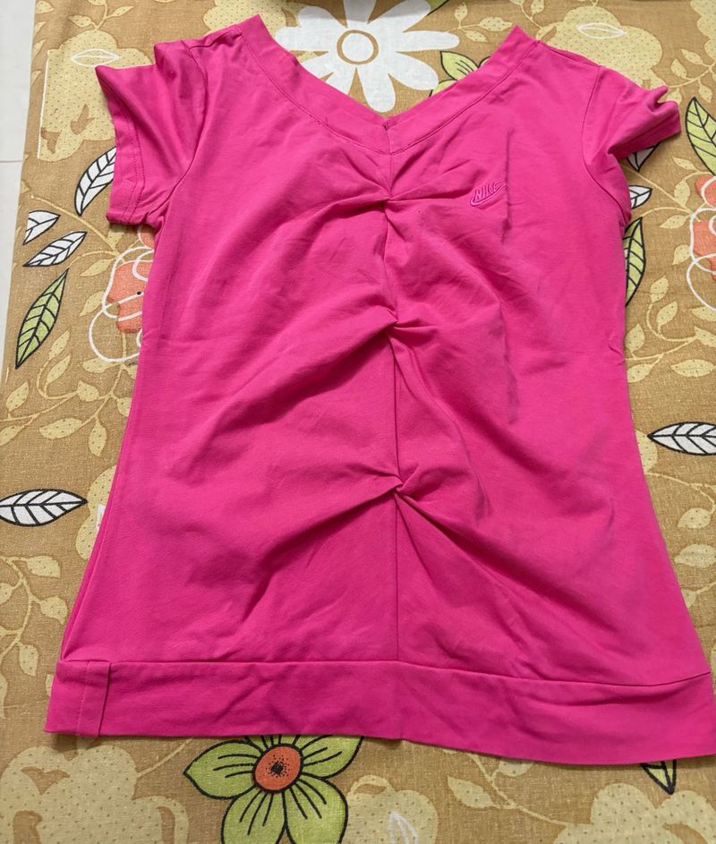 Pink Nike T-Shirt