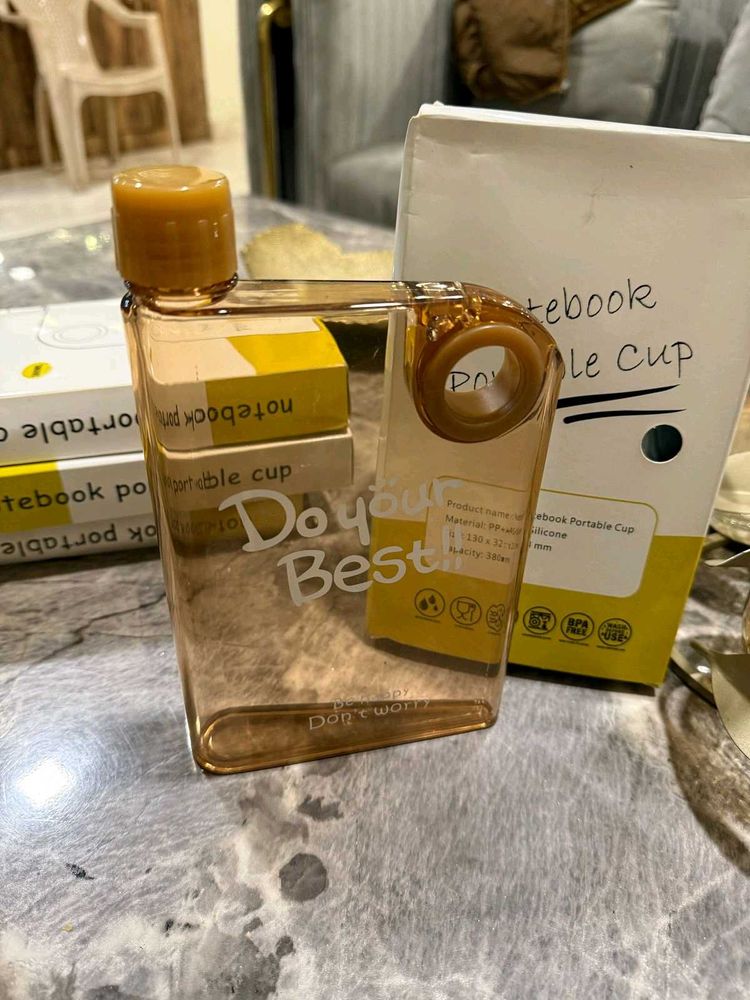 2 Pieces Transparent Bottle