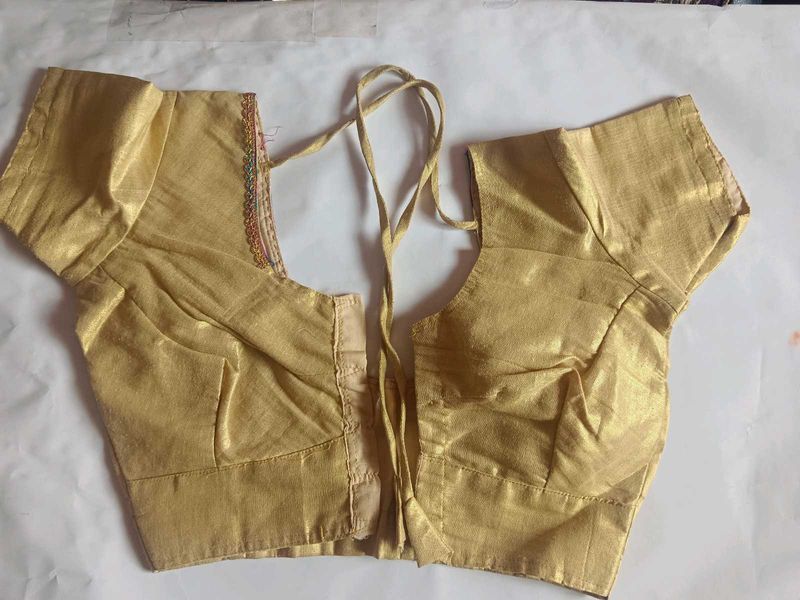 Golden Shimmer Blouse