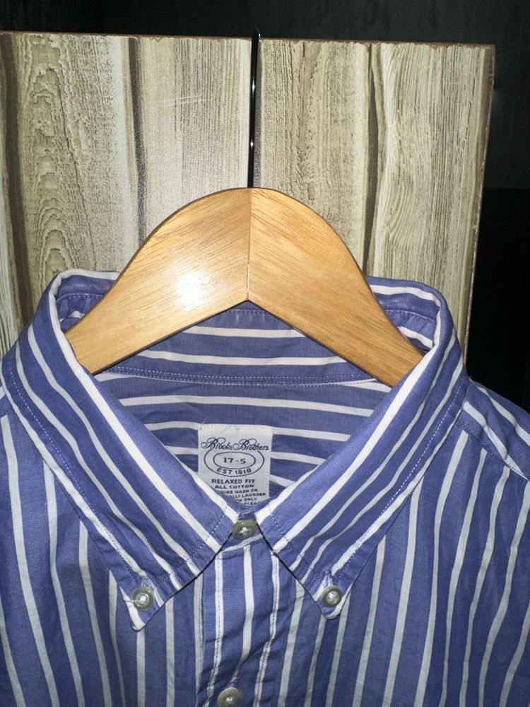 Brooks Brothers Blue Stripped Shirt