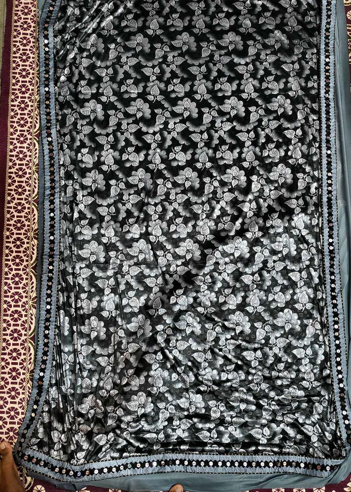 Elegant Floral Saree