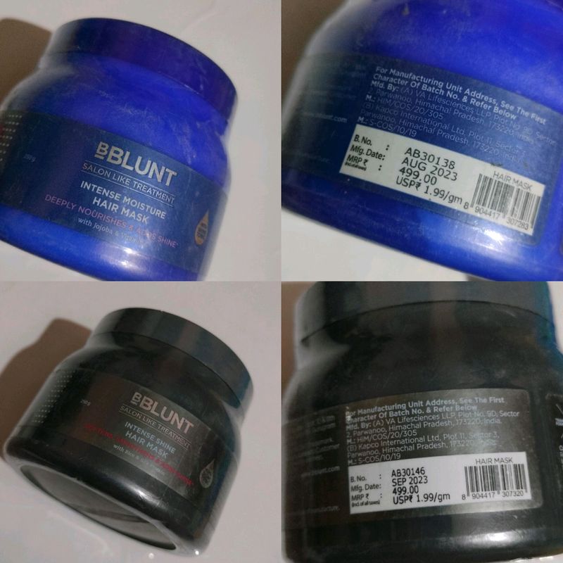 BBLUNT Hair Mask Combo ( No Coins ❌ )