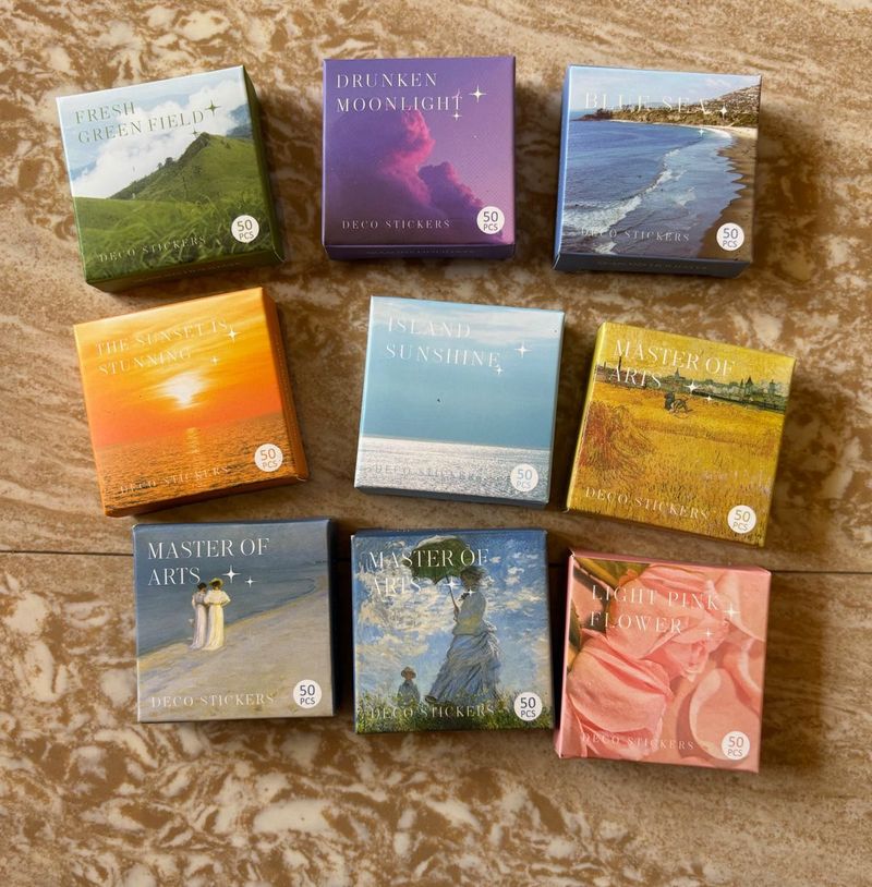 Sticker Boxes