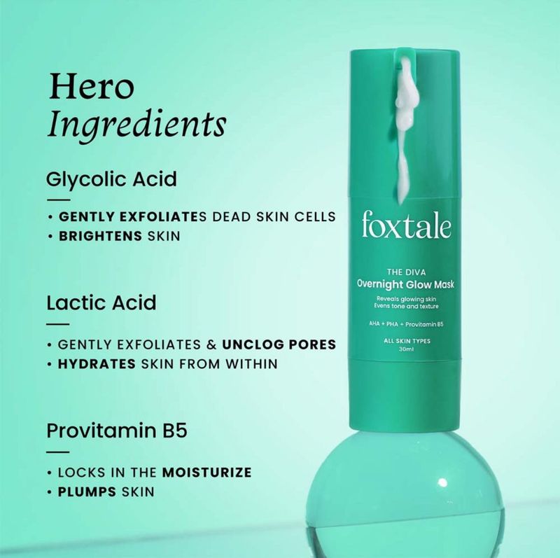 foxtale overnight glow mask💕