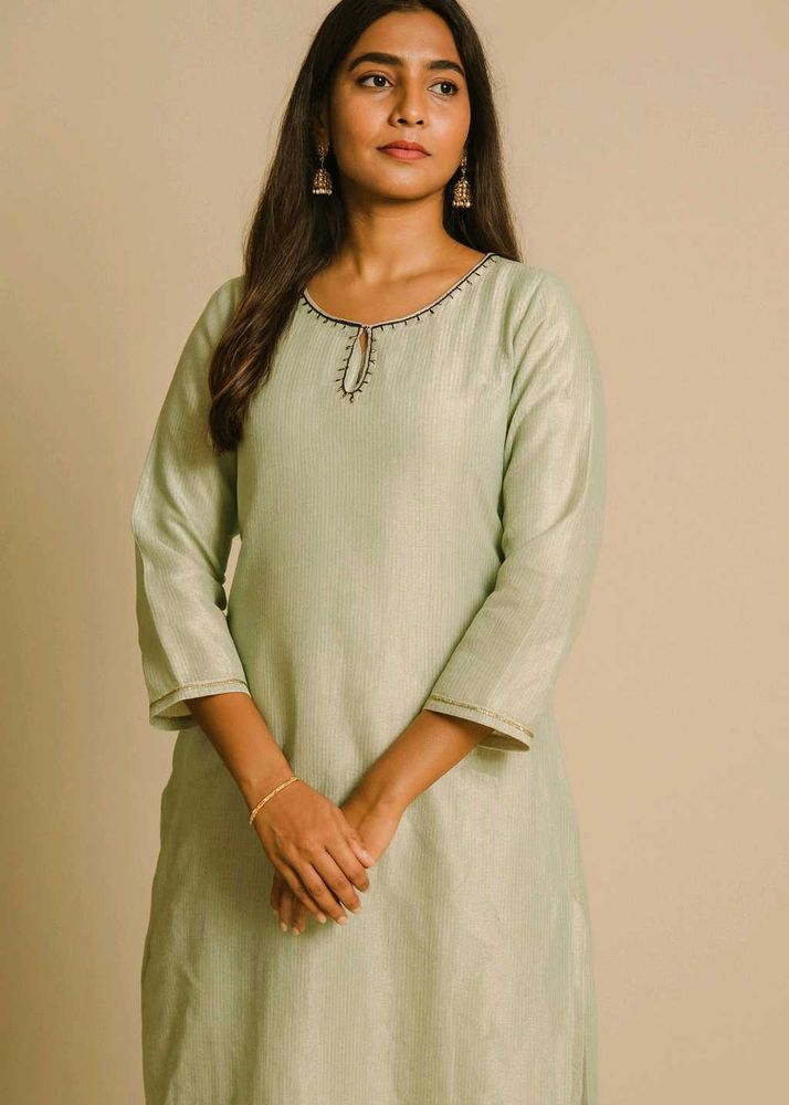 Elegant Sage Green Kurta