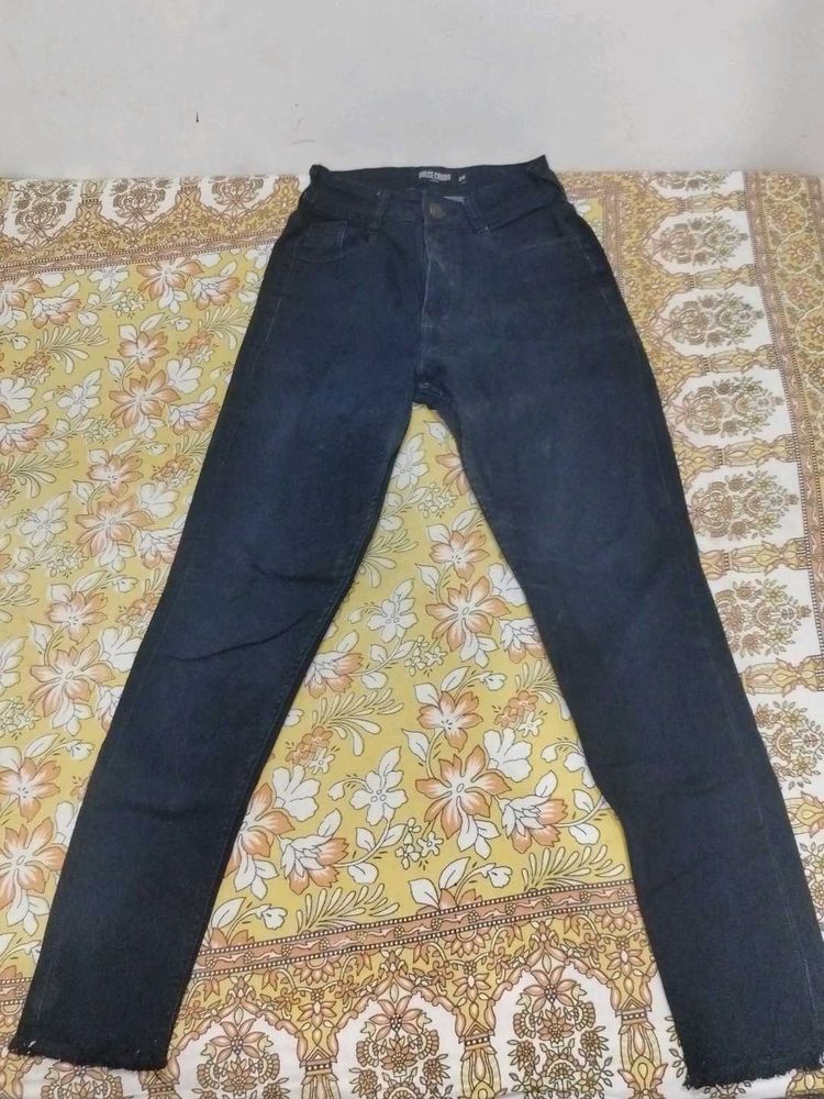 Dark Blue Denim Jeans