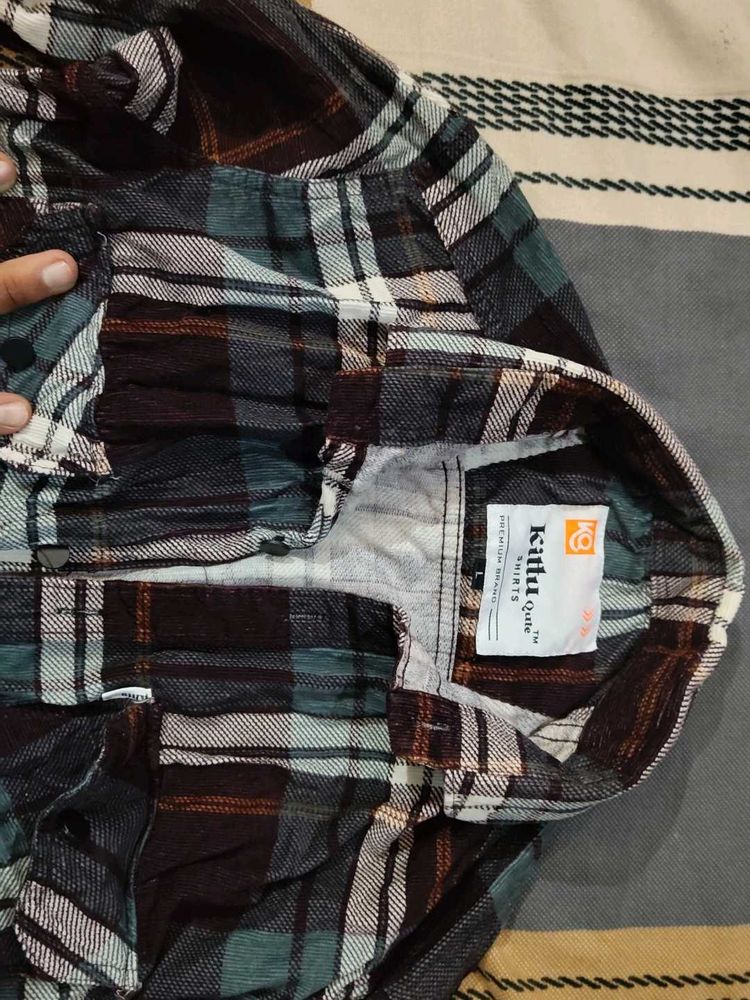 Cool Kiltu Plaid Shirt