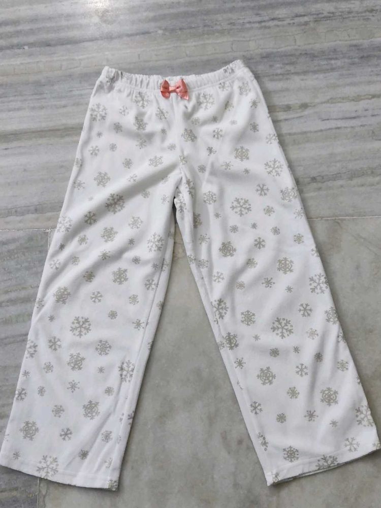 Girls Snowflake Pajama Pants