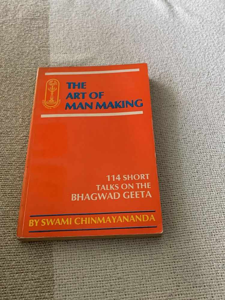 Book The Art of Man making Talks on Bhagwad Geeta