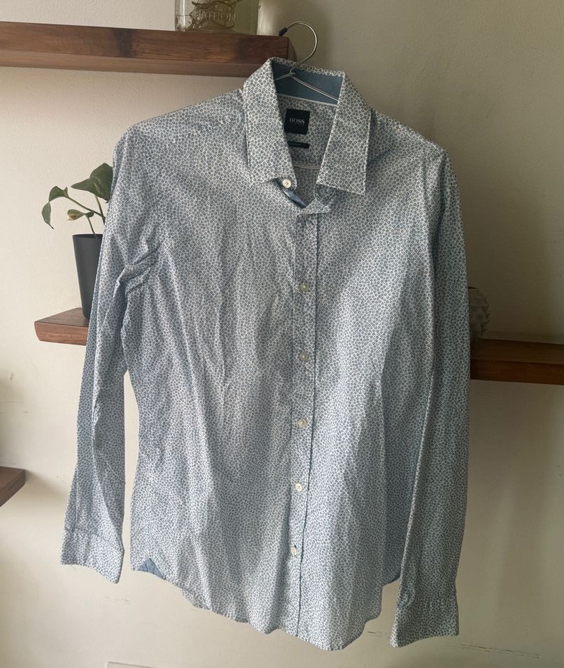Printed Long Sleeve Shirt