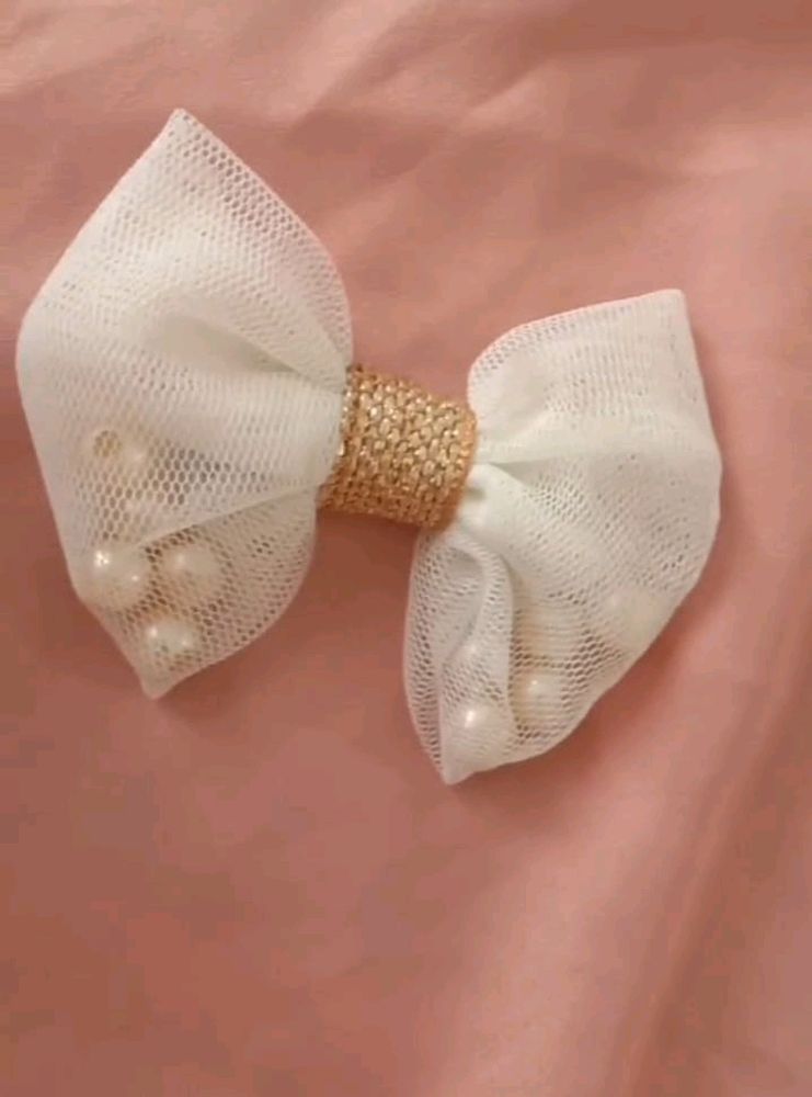 set of 2 hair bow clip