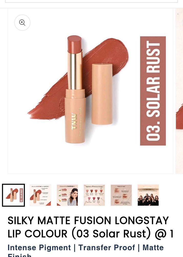 TNW The Natural Wash Lipstick
