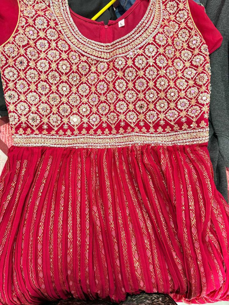 Red Frock Suit