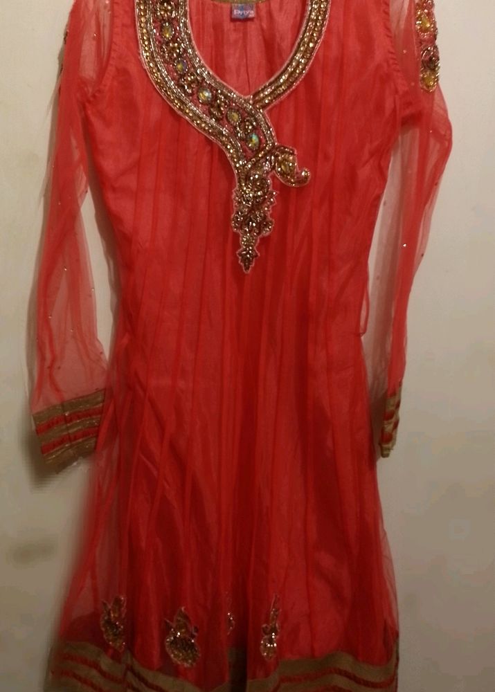 Short Frok Beautiful Gajri Color