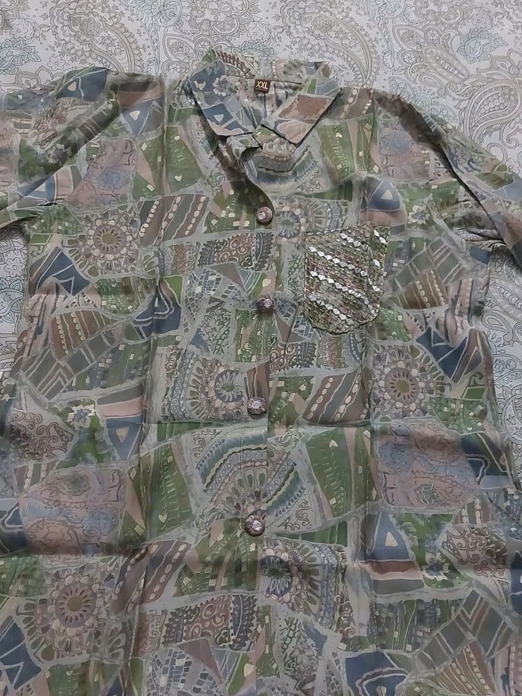 Printed XXL Co-ords Set