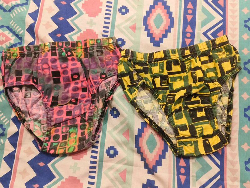 8 combo Printed Briefs - Funky Designs