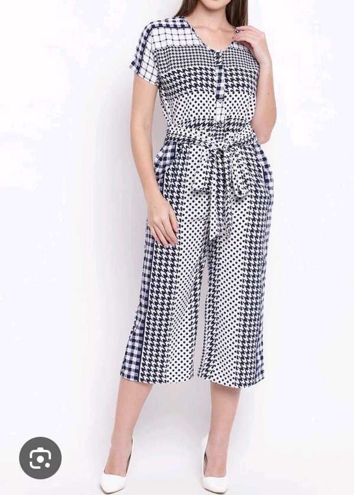 White With Blue Striped Dresses (Women's)