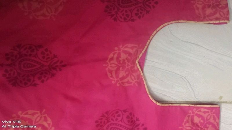 Pink Paisley Print Dress