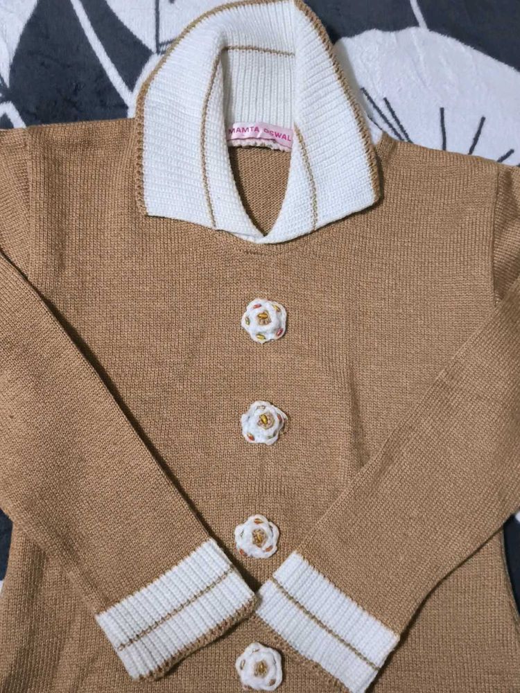 Winter Woolen style Cardigan