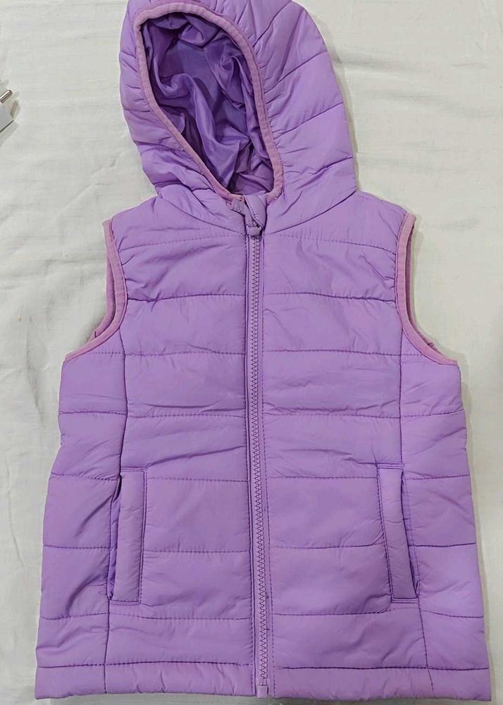 Lavender Puffer Jacket