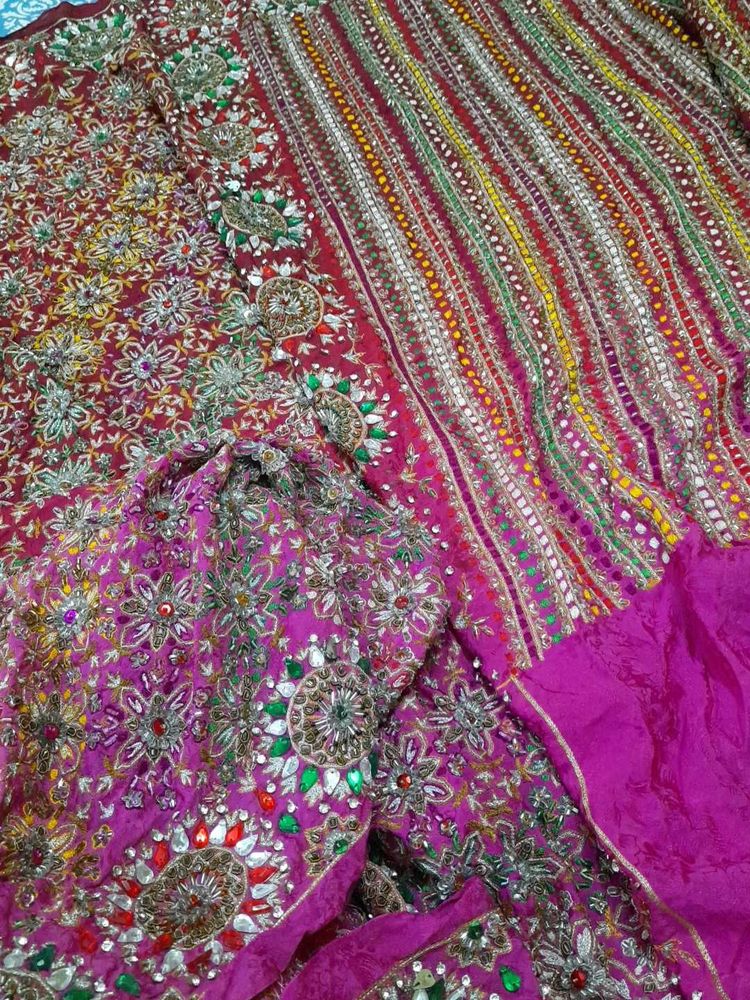 Full Sequence Work Double Shaded Saree💖