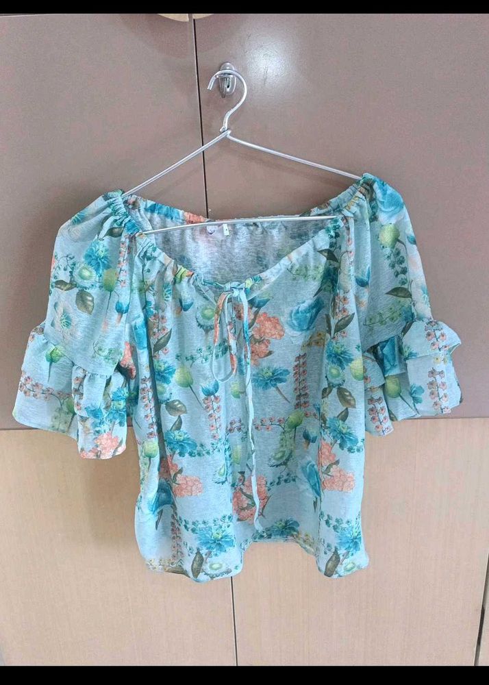 Lee Cooper Floral Off-Shoulder Top