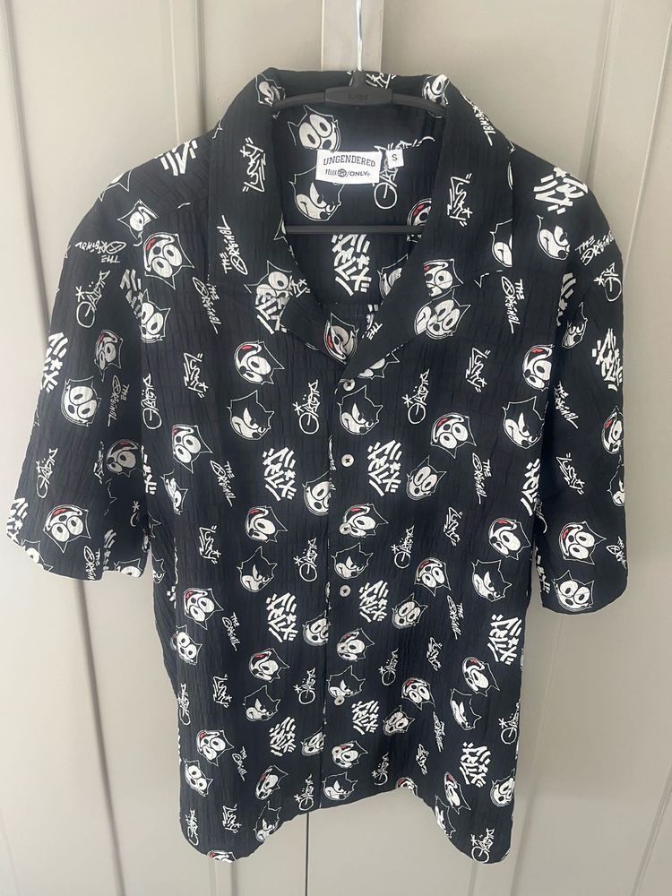 Over Sized Printed Shirt From Only