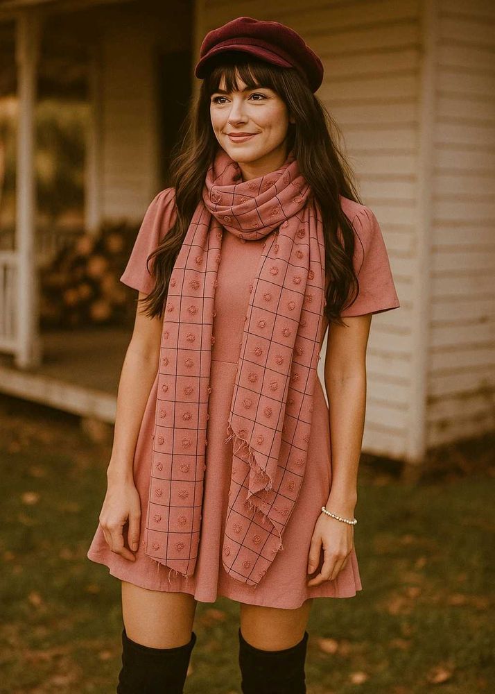 Pink Scarf🌸🩷