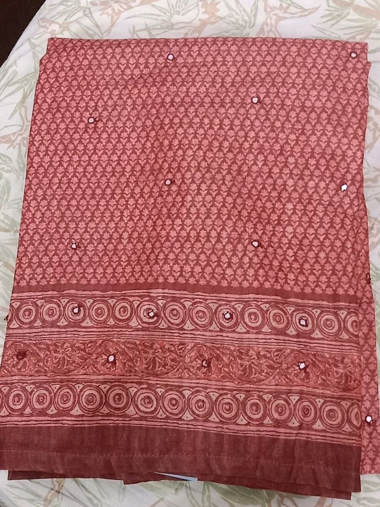 Beautiful Cotton Silk Unstitched Suit