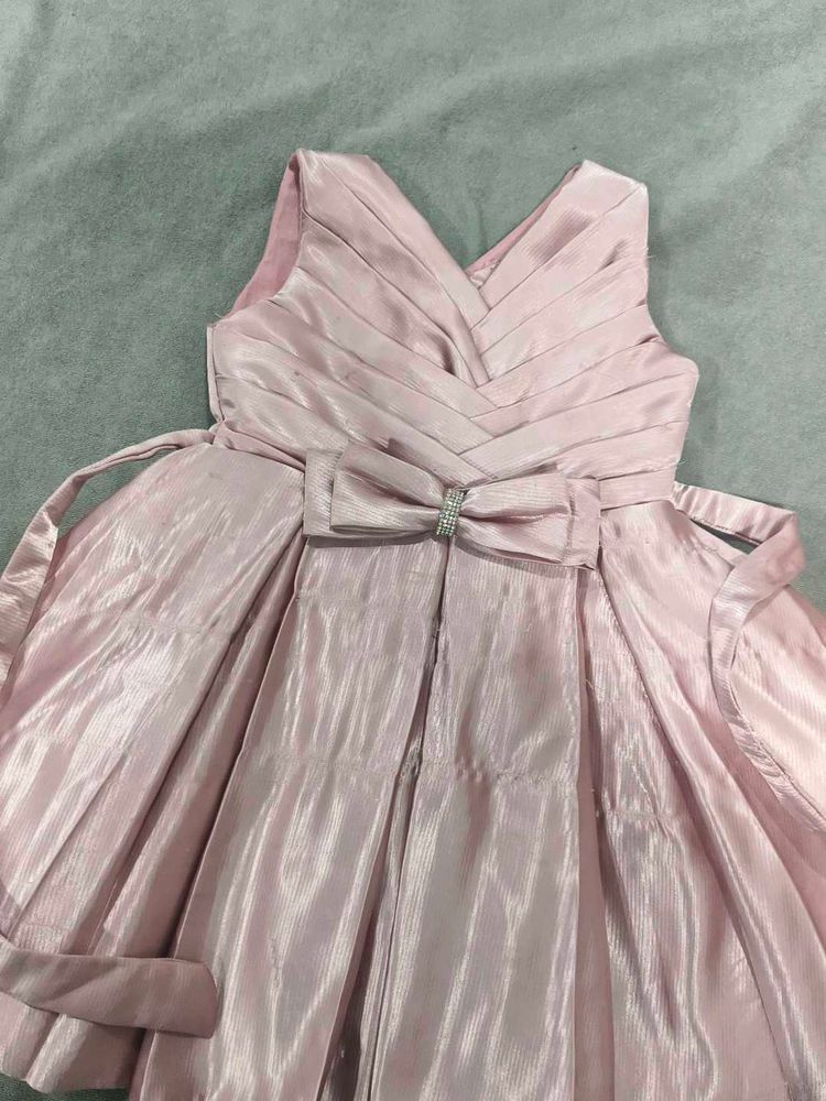 Elegant Pink Party Dress