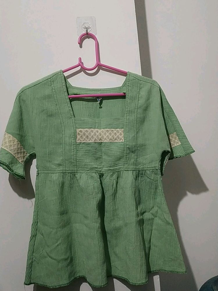 Mint Green Top