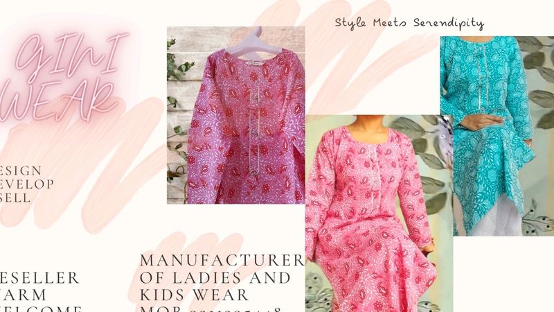 Brand New Pure Jaipuri Printed Cotton Kurti...