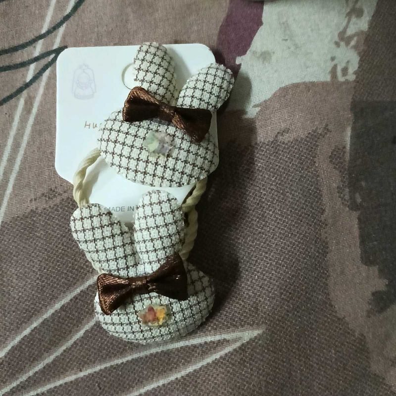 Bunny Hair Ties