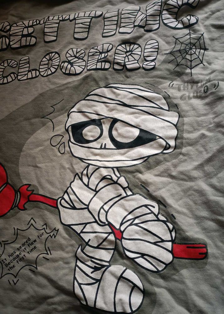 Cartoon Mummy Graphic Tee