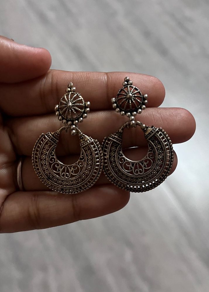 Silver Hoop Earrings