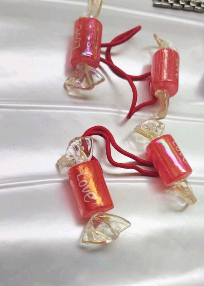 Korean Hair Accessories, Rubber Bands, VintageWatc