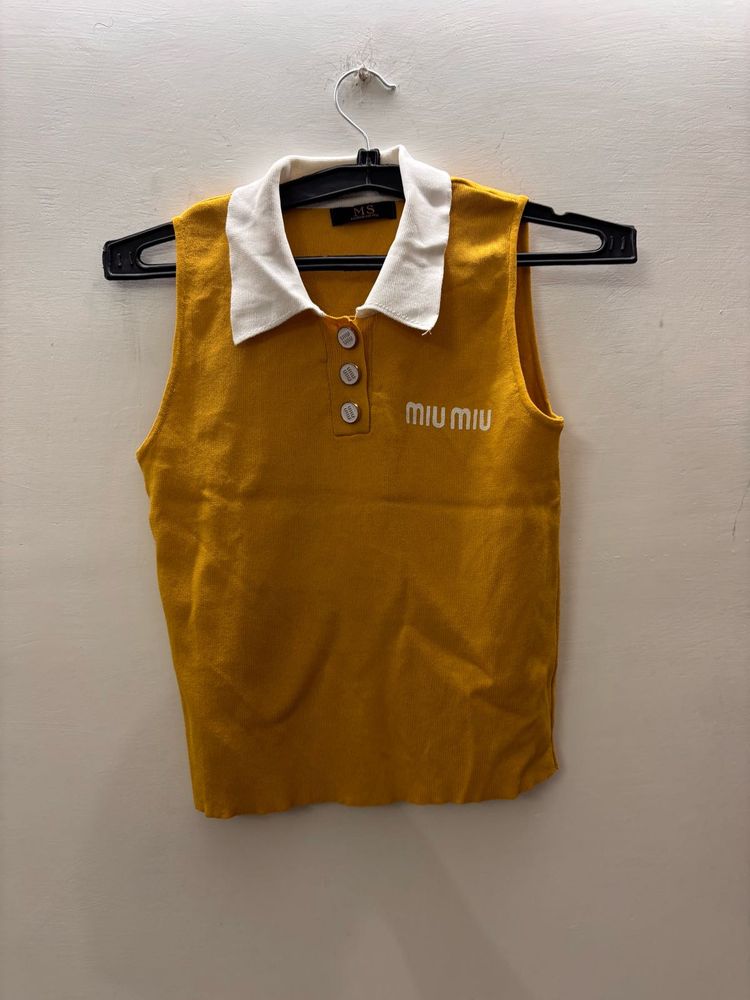 Miu Sleeveless Top