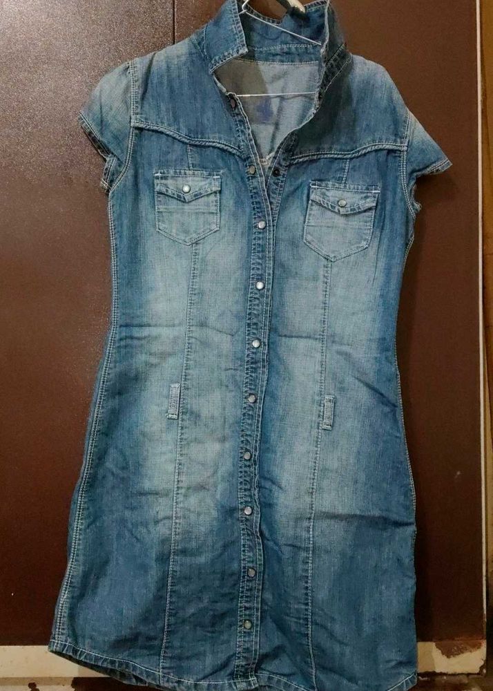 Vintage Denim Dress