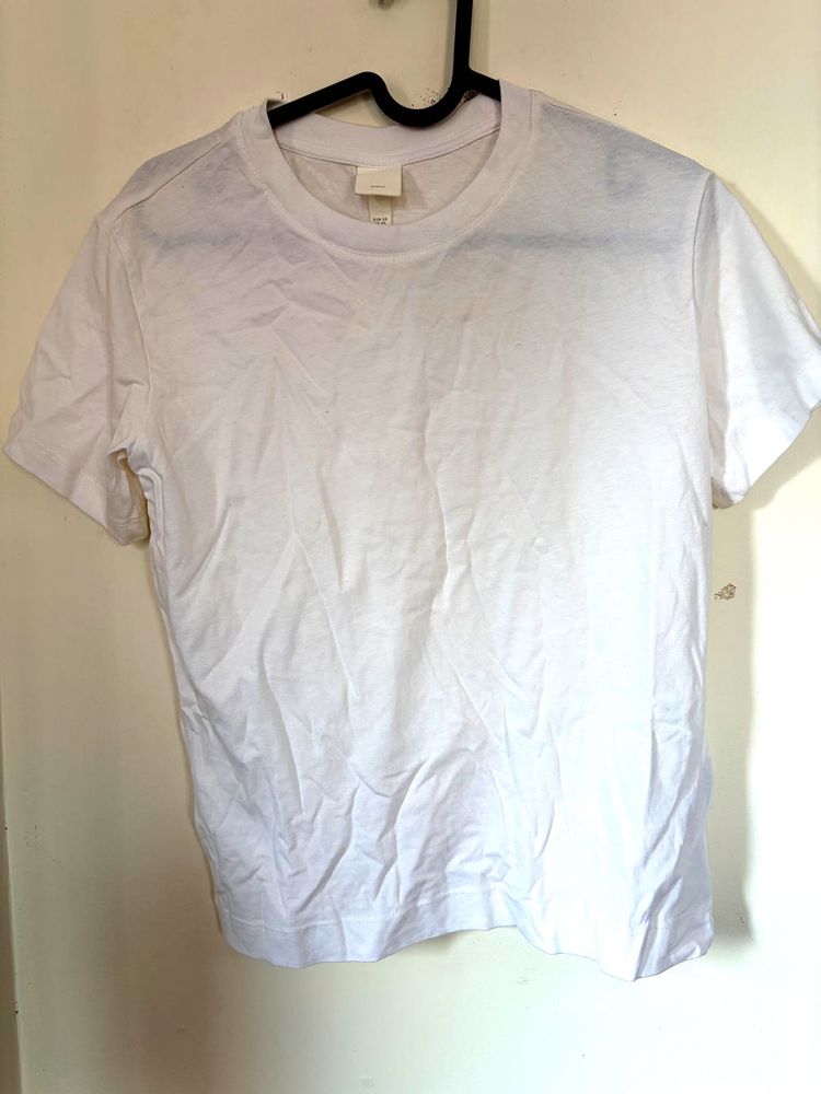 White H&amp;M T-Shirt