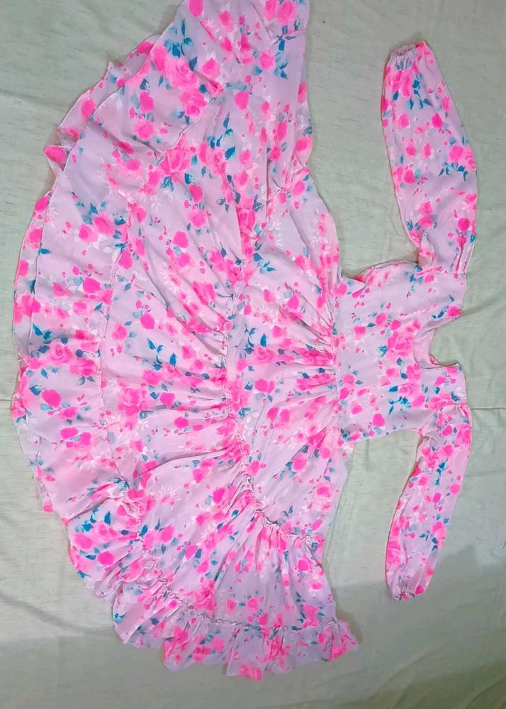 High Flared Barbie Frock 🌺