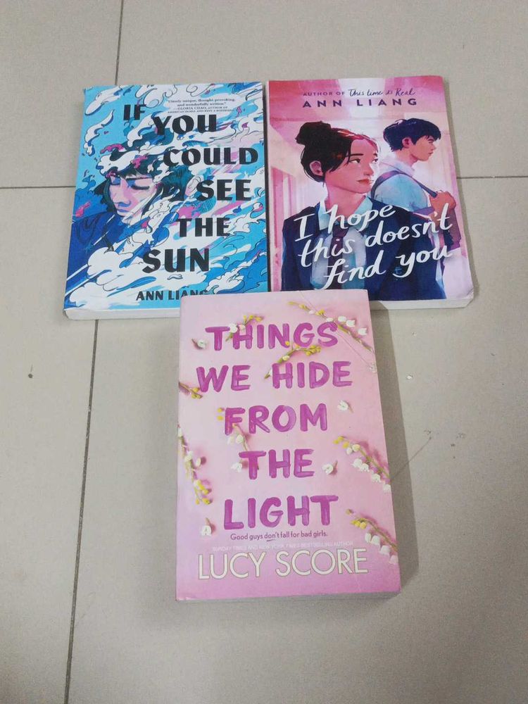 Book Bundle: Ann Liang &amp; Lucy Score