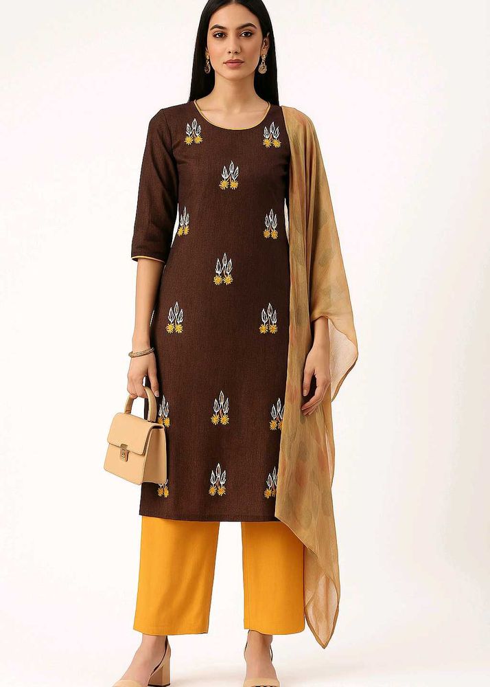 New / Unused  Embroidered Kurta Set