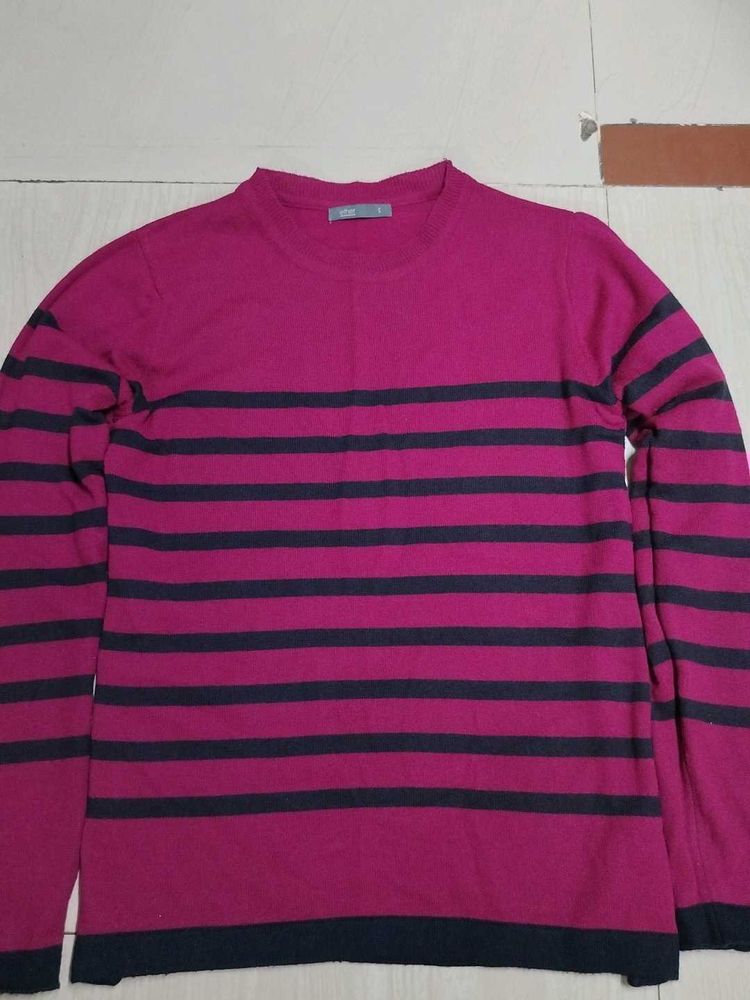 Striped Pullover Sweater