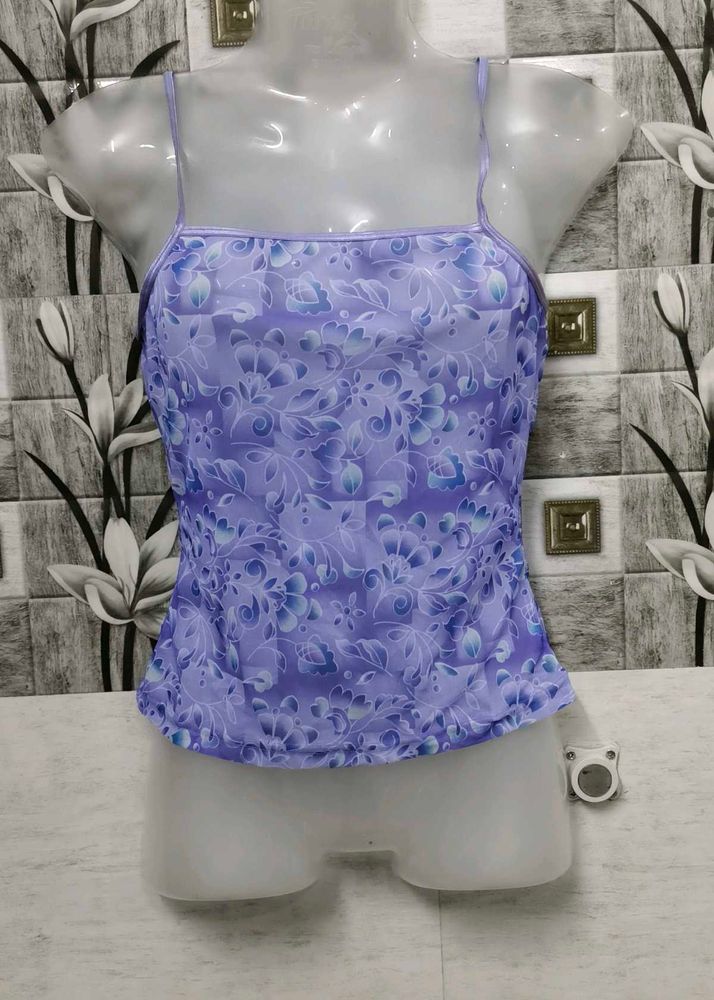 Floral Print Cami Top