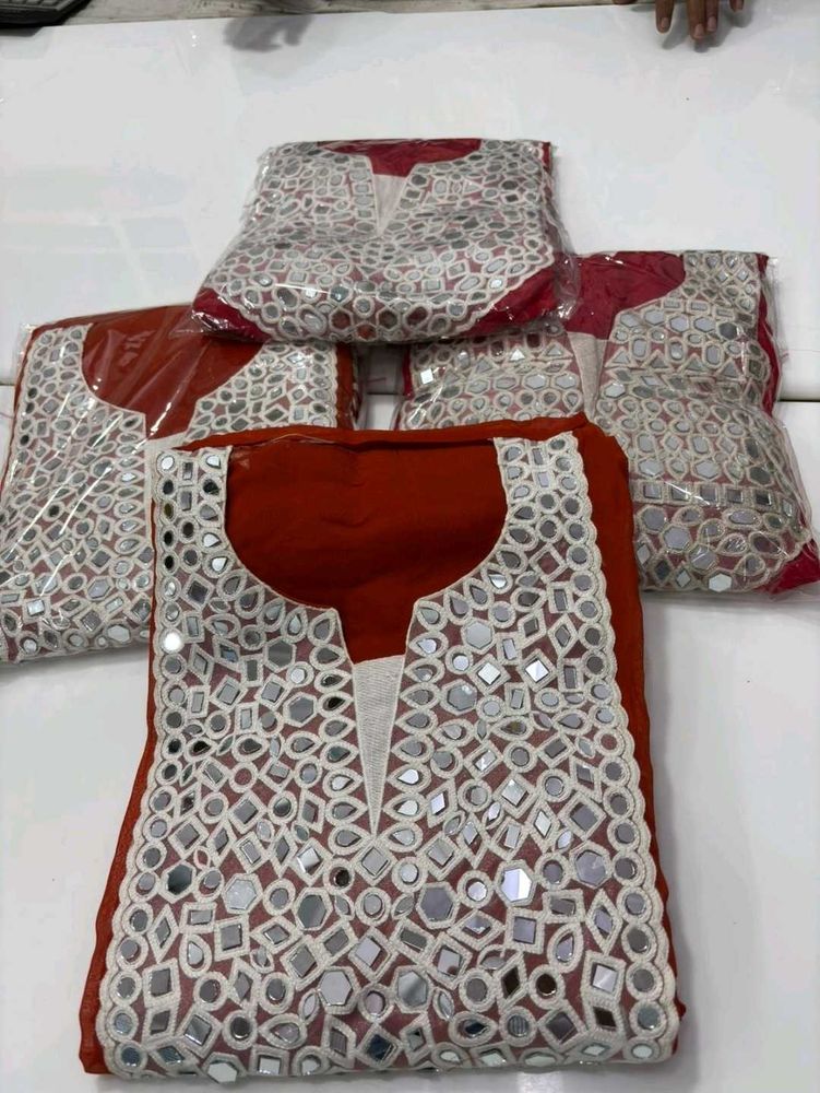New Aurganga Glass work Dress Ne