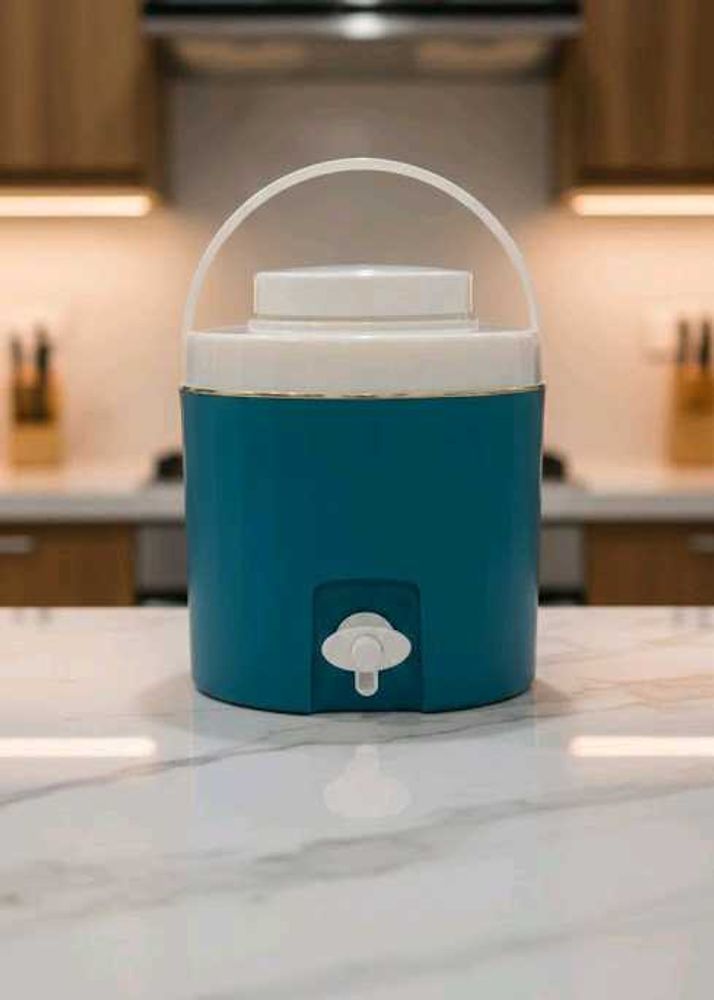 Vintage Turquoise Water Cooler