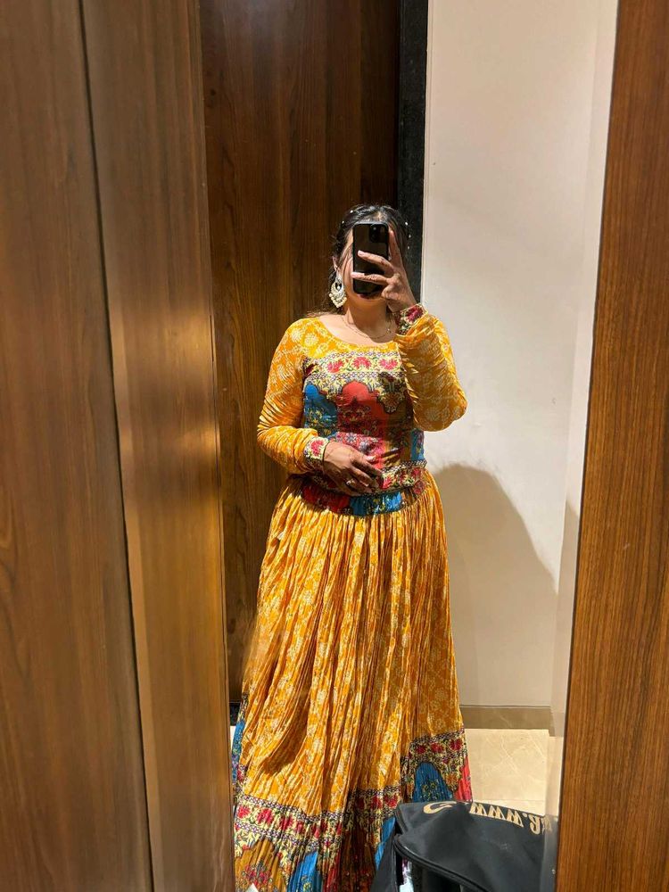 Bandhani Printed Lehanga With Dupatta