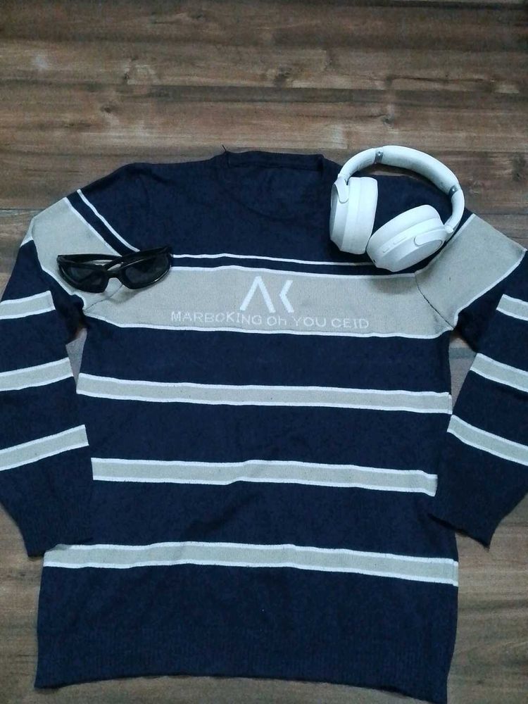 Striped Knitted Sweater