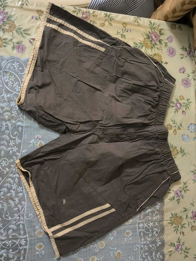 Two Striped Casual Shorts Monte Carlo